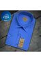 Men's Classic Wide Cut Plain Short Sleeve Cotton Shirt - 3