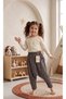 To Tiny Style Icons: Special Design Colorful Patterned Cotton Girls' Shalwar - 5