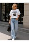 Not Broken Vintage Tv Printed T-Shirt Embroidery Detail