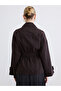 Nevavm Shirt Collar Belted Oversize Women's Jacket - 6