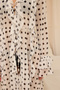 Paleros Ruffle Detail Ecru Long Dress - 8