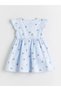 Lcw Kids Crew Neck Girl's Poplin Dress Girl's Dress - 2
