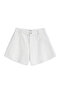 Trok Printed and Contrast Embroidered Shorts - 3