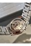 Automatic Black Dial with Calendar Steel Bracelet 3 Atm Water Resistant Men Wristwatch - 6