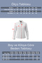 Women's Pure 50/1 Compact Cotton Lycra Shirt - Smooth Texture Minimalist Classic Cut - White W205-K03 - 8