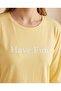 Women's Long-Sleeved Stretch Fabric Pajama Set - 3