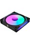 Lian Li UNI Fan SL-Infinity 120 - Triple Pack (Reverse Blade) ARGB Fan-Daisy-Chain Design-Infinity Mirror-Cable Management-Customizable Lighting Effects w/Controller- Black (12RSLIN3B) - 4