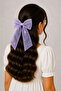 Daisy Patterned Bow Clip Hairpin – Floral Fabric Hairpin – Casual & Stylish Hair Accessory