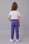 Mojo Girls' Cotton Sweatpants for Ages 2-7 Purple - 2