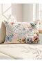 Spring Lettering Jacquard Woven Tapety Decorative Kirlent 35*50