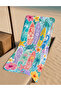 Colorful Surfboards and Palm Tree Pattern Beach Towel - 3