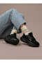 Black Thick Sole Women's Sneaker – Casual Comfortable Lightweight Modern Sports Shoes