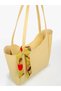 Lumi̇ Women's Scarf and Zipper Magnet Closure Shopper Hand and Shoulder Bag (the Scarf May Show Variations, Can Be Gifted.) - 6