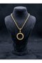 Women'S, Gift-Giving Stone-Encrusted Framed Necklace (60 cm with Screw Chain) - Special Design for Wedding and Dowry (2 Years Color Guarantee)