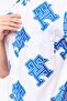 Men Archive Fit Embroidered Short Sleeve Casual Shirt, White - 3