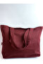 Bordo Harfli Tote Bag (Z) - 3