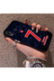 Silicone Edge Hard Back Phone Case Compatible with Samsung Galaxy A30 Kerem