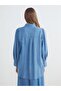 Women's Jean Shirt Tunic - 4