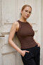 Women's Halter Neck Lace Detailed Athlete Blouse - 2