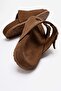 Valierra Men's Genuine Leather Slippers Tan Suede - 3