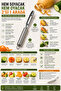 2-in-1 Stainless Steel Peeler and Carving Tool for Fruits and Vegetables - 3