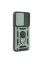 Ilkeshop New Galaxy S24 Case Pars Lens Ring Silicone (182822) - Green - 2