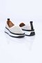 Laceless Staple Detailed Poly Sole Genuine Leather Casual 328-2040 Women's Shoes - 8