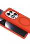 Ilkeshop New Redmi Note 14 Pro 4g Regal Magsafe Stand Cover (212520) - Orange - 4