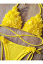Women's Floral Bikini Set (Without Filling) - 2