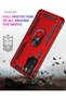 Ilkeshop New Galaxy A03S Case Sofia Ring Silicone Cover (94210) - Red - 8