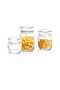 3 pcs Stackable Jar with Lid
