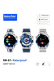 RW-81 Waterproof Smart Watch with Bluetooth Calling AMOLED Display 10 Days Battery Backup and 3 Pair Straps