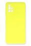 Ilkeshop New Galaxy M51 Case Nano Inside Velvet Silicone (113441) - Yellow