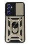 Ilkeshop New Galaxy M34 5g Case with Pars Lens Ring Silicone (125512) - Gold