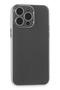Ilkeshop New iPhone 15 Pro Case Silicone (131231) - Transparent