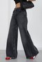 Trend Special Design Wide Leg Star Embossed Pocket Detail Jean Laser Detail Pants-Trending Special Design Wide Leg Star Embossed Pocket Detail Jean Laser Detail Pants - 3