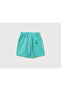 3J70G900Pm Baby Boy Blue-Green Shorts - 2