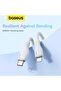 Pudding Series Fast Charging Cable Type-C to Lightning 20W 1.2M - White - 3