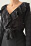 26Yblz01631 Wrinkled Women's Blouse - 3