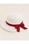 Girl's Cherry Embroidered Hat and Summer Dress - 3