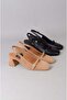 Seç 2697 genuine leather high heel shoe (heel height: 7 cm) black - 8