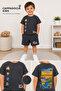 Cappadocia Ki̇ds Holiday Boys' Printed Shorts Two-Piece Set - 3