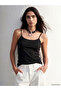 Esvab • Modern & Distinctive U Roba Collar Rope Strap Women's Tank Top - 2