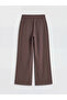 Nevavm Regular Fit Double-Breasted Women's Trousers with a Difference in Length - 6