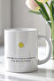330ml Printed White Ceramic Mug Cup with Humorous Writing and Cute Design - 2