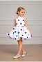 Girls Bow Detail Balloon Dress