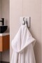 Bathroom Organizer Set 4 Pieces Adhesive Shampoo Holder Toilet Paper Holder Towel Holder Hanger Tss-01 Chrome - 5