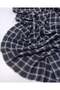 Black and White Plaid Jacquard Knitted Fabric, Durable and Flexible, Suitable for Dresses & Blouses 140X250Cm