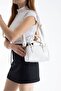 Women's Hand and Shoulder Bag with Double Straps Mini Bowling Model for Daily Use - 2