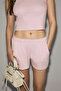Lumex Women's Organic Cotton Soft and Flexible Fabric Pink Top and Bottom Set - 4